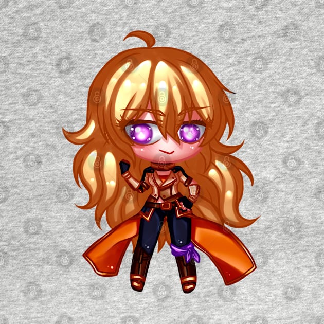 Yang chibi by HellaKumii